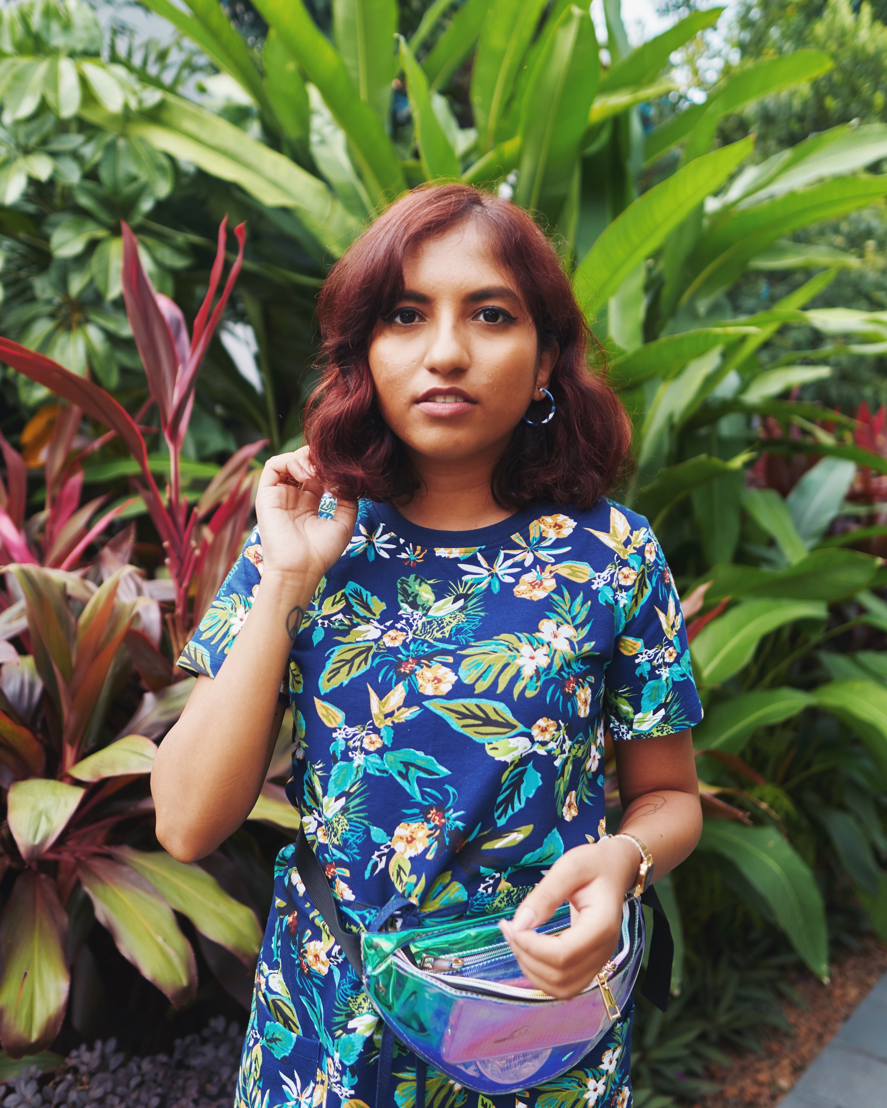 blend in | a laidback tropical vacation look