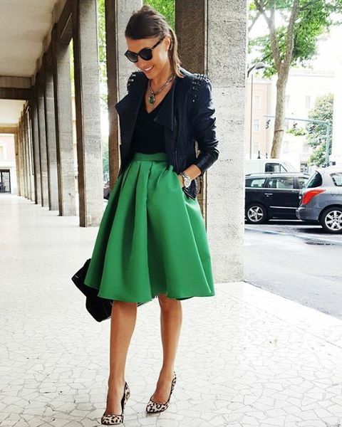How to Wear Greenery Color of the Year