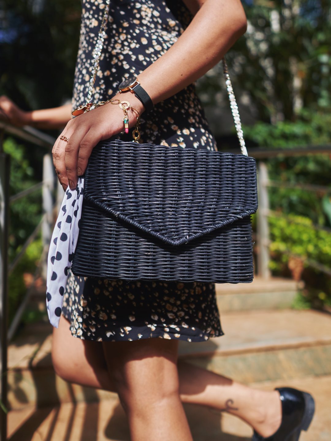 Gilded Sparkle | What I Wore | Black & Gold