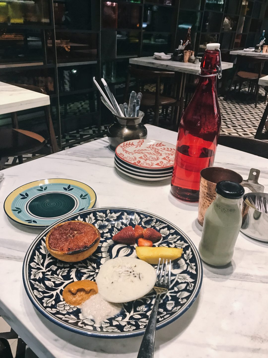 Looking Back | March 2017 | Breakfast at Andaz by Hyatt Delhi Aerocity