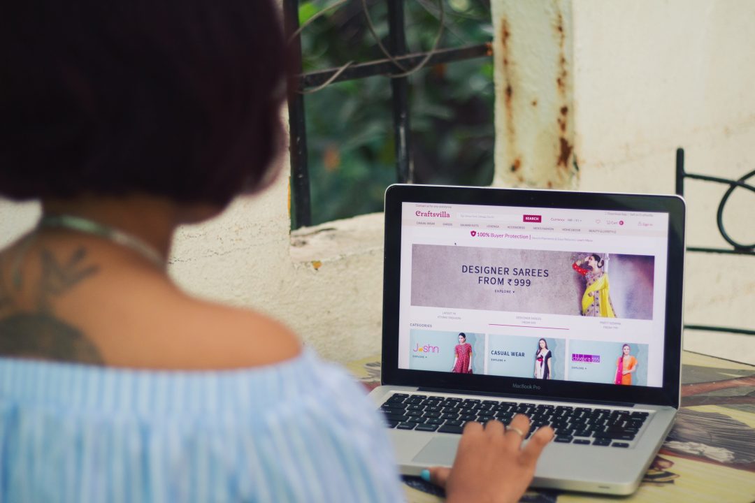Shopping for Sarees on Craftsvilla