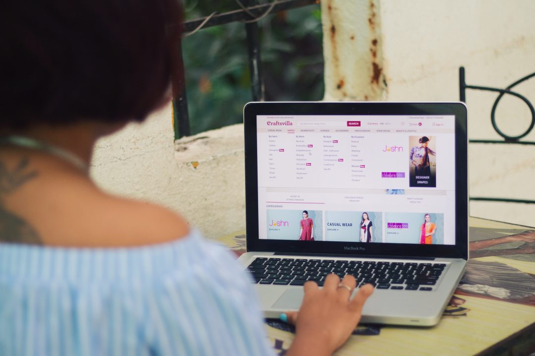Shopping for Sarees on Craftsvilla