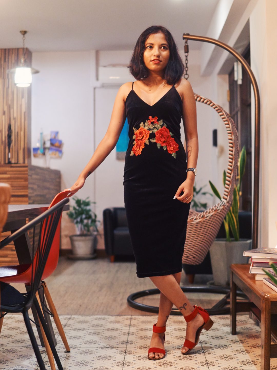 Bangkok Fashion Lookbook | Night Out | Velvet Dress