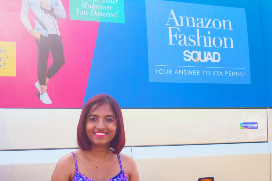Amazon Fashion Squad Bus at EVC #kyapehnu