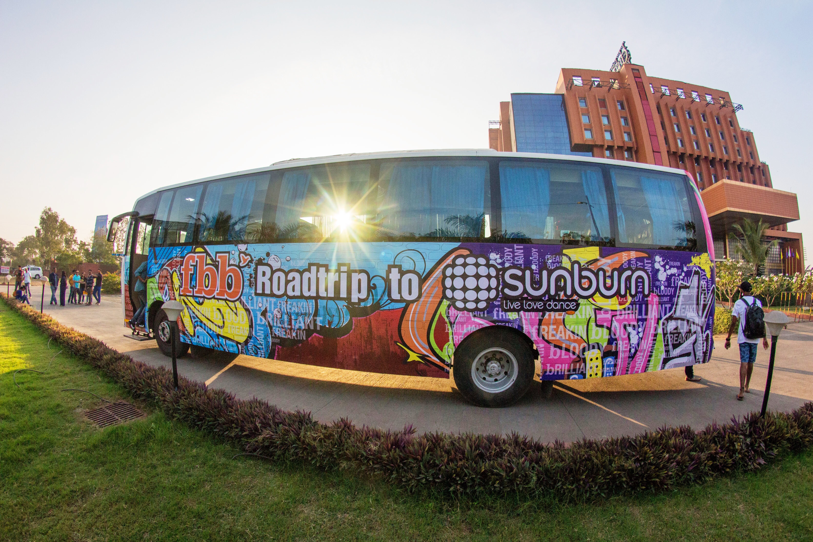 Road trip with fbb to Sunburn Goa
